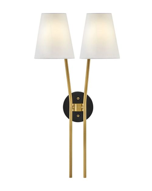 Heritage Brass LED Wall Sconce from the Aston Collection