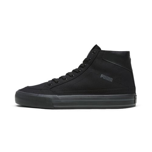 PUMA Court Classic Vulc Mid Men's Sneakers in Black