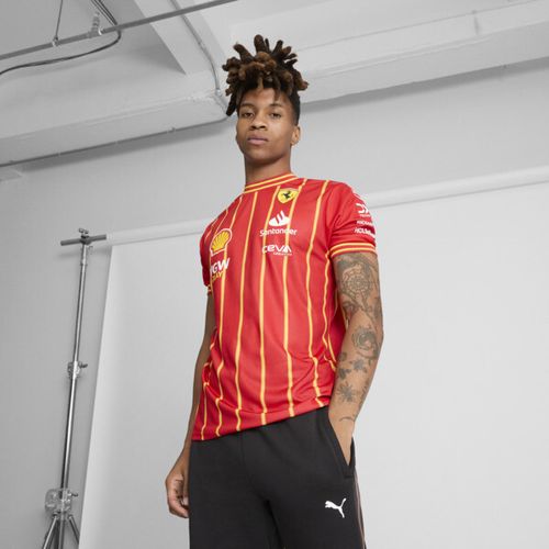 PUMA Scuderia Ferrari Team Men's Soccer Jersey in Red