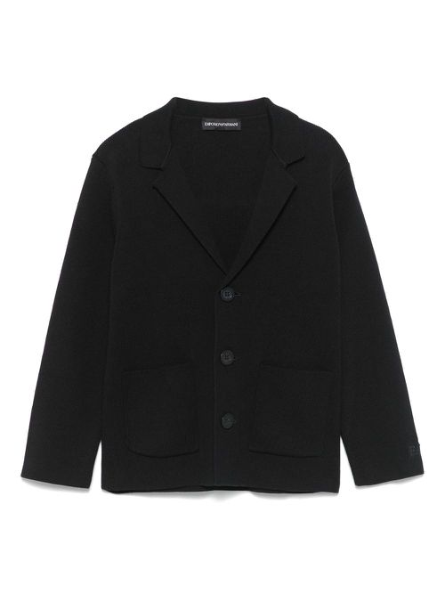 Knitted blazer - Blue