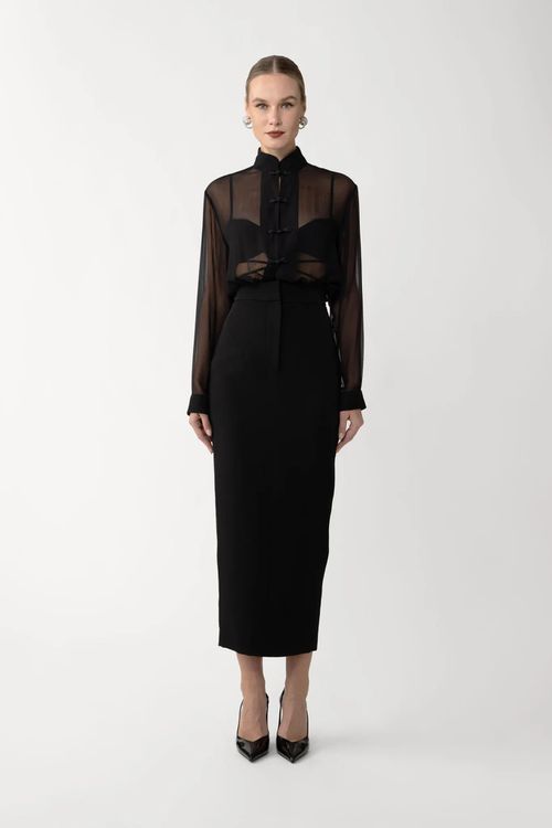 Niki Crepe Skirt