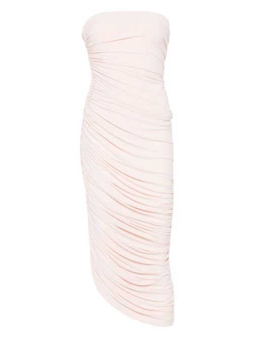 Norma Kamali Diana midi dress - Neutrals