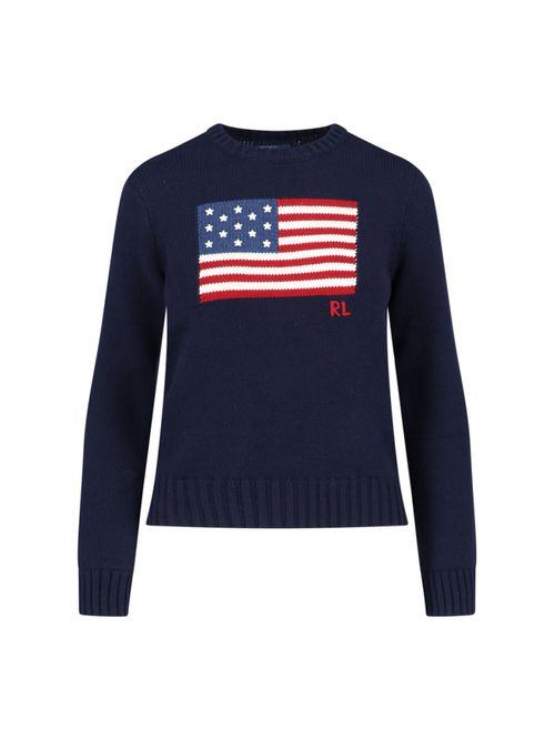 Polo Ralph Lauren 'American Flag' Sweater