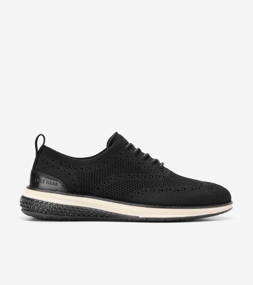 Men's Øriginal Grand Energyweave Stitchlite Wingtip Oxford Shoes - Black