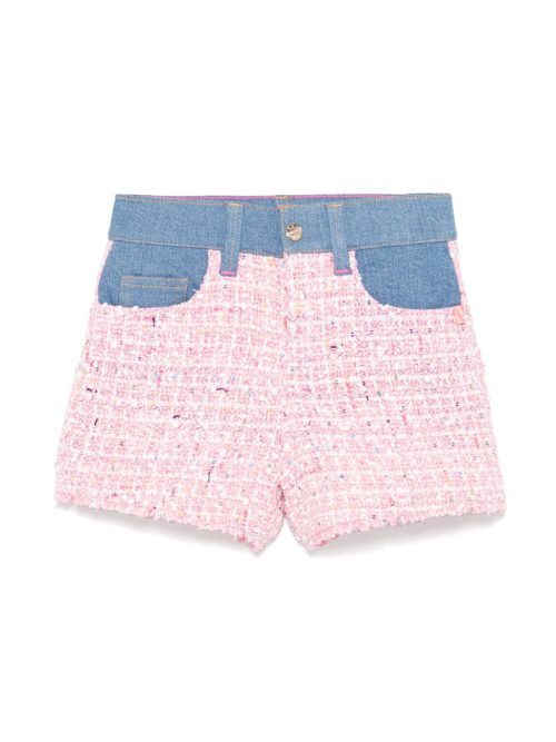 Tweed shorts - Pink
