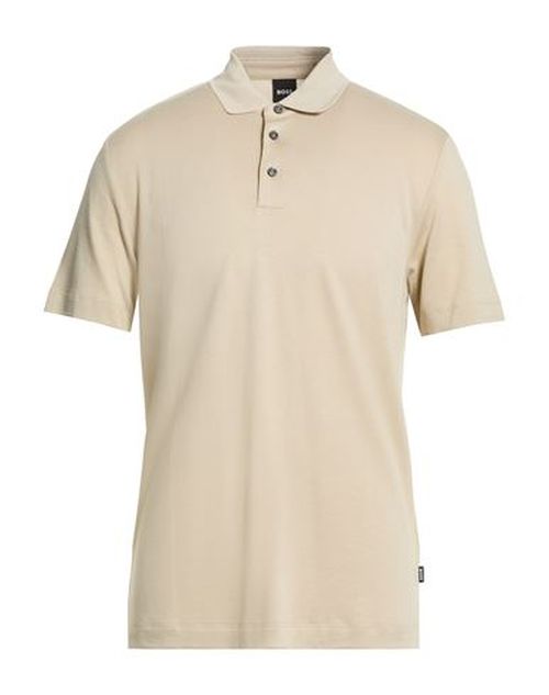 Man Polo shirt Beige Size S Lyocell, Cotton