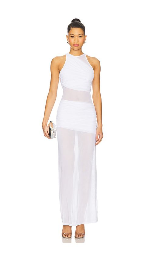 Superdown Merri Maxi Dress in Black. - M also in