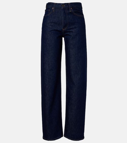 Arc mid-rise wide-leg jeans
