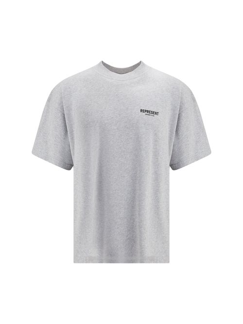 Logo-Printed Cotton T-Shirt — Gray