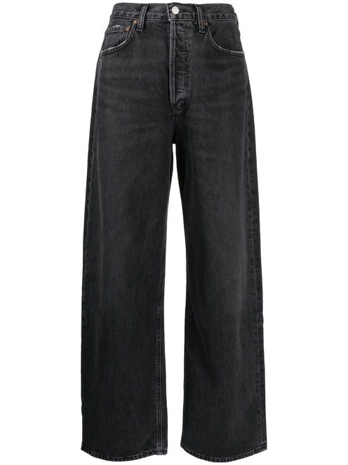 Wide-leg jeans - Black