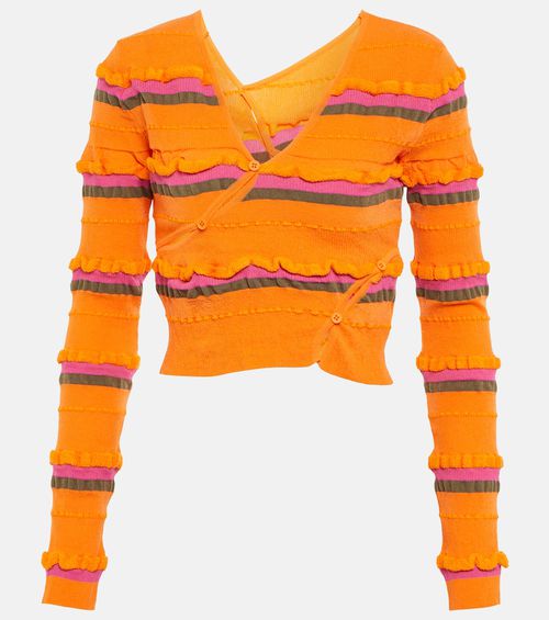 Le Cardigan Tordu cropped cardigan