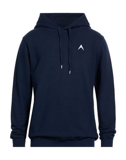 Man Sweatshirt Navy Size M Cotton