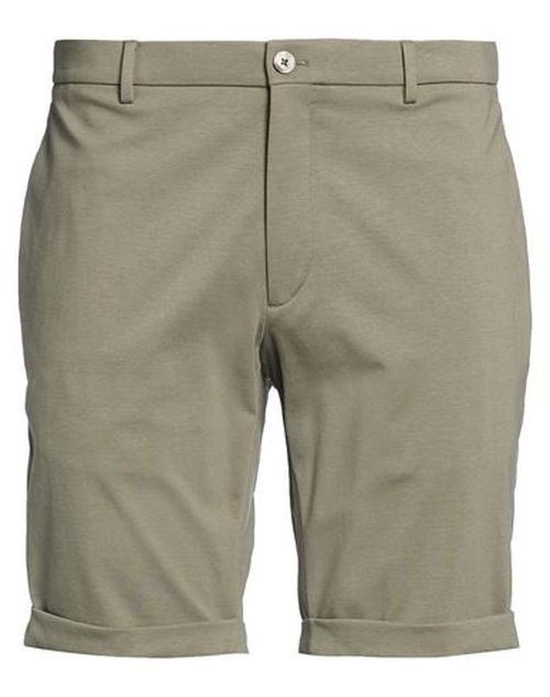 Man Shorts & Bermuda Shorts Military green Size 38 Cotton, Polyamide, Elastane