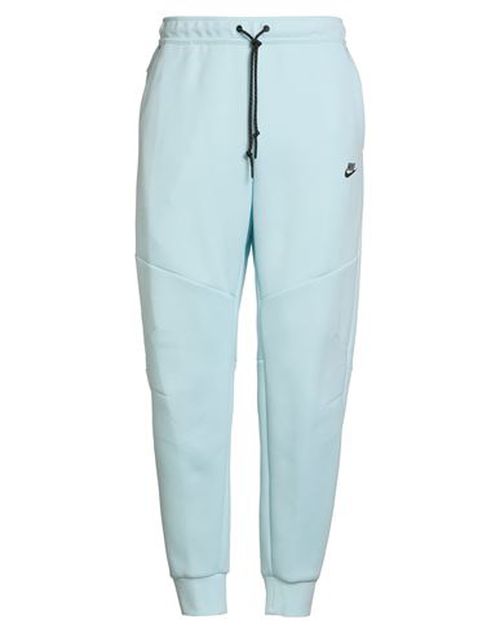 Man Pants Sky blue Size XL Cotton, Polyester