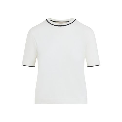 White Crew Neck Sweater