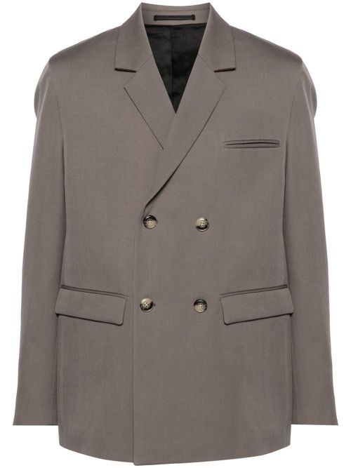 Renan double-breasted blazer - Grey