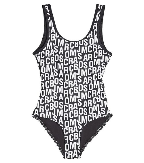 Marc Jacobs Kids Logo printed swimsuit