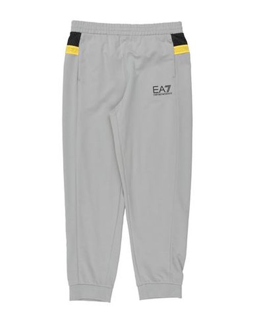 Kid Boy Pants Light grey Size 10 Cotton, Polyester, Elastane