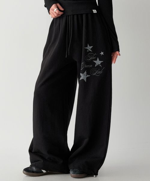 Star Patch Sweatpants