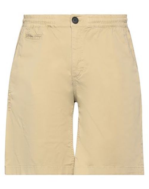 Iuter Man Shorts & Bermuda Shorts Beige Size M Cotton, Elastane