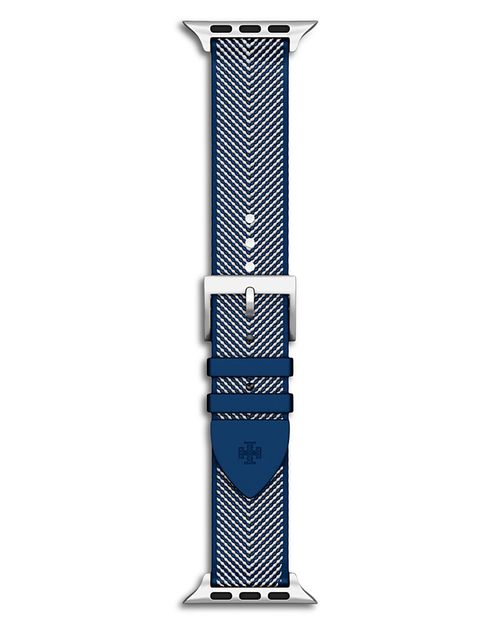 Kira Blue Grosgrain Band for Apple Watch, 38-46mm