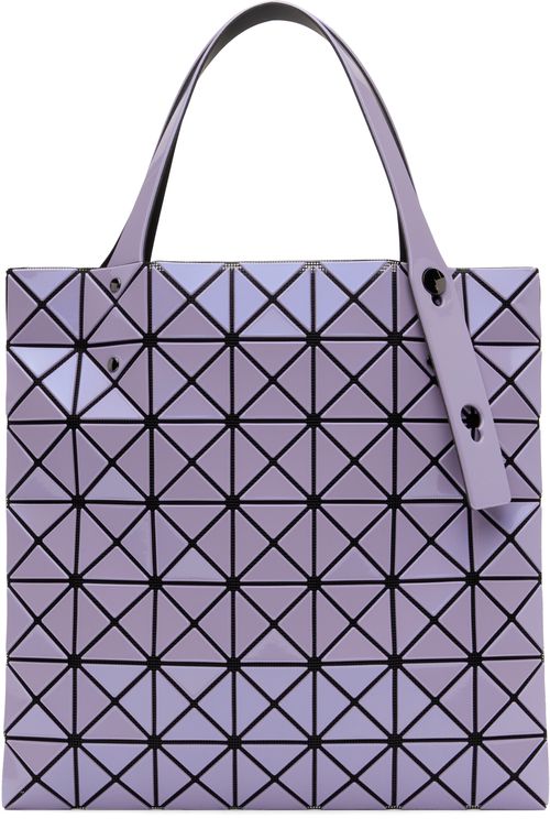 BAO BAO ISSEY MIYAKE Purple Prism Metallic Tote