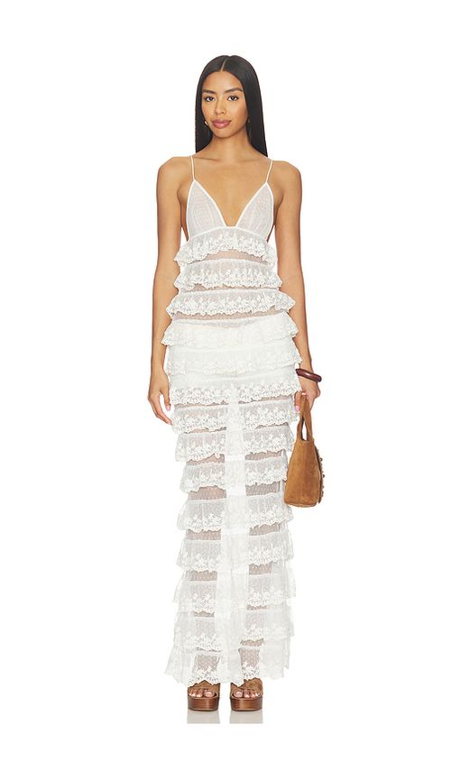 Tularosa Lucila Gown in White. S. Also in