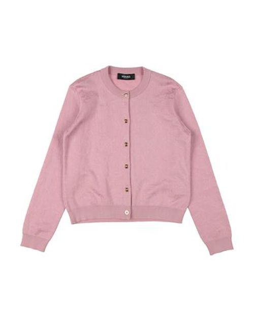 Kid Girl Cardigan Pink Size 12 Cotton, Viscose