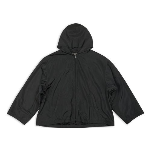 Hooded Windbreaker Jacket 'Black'
