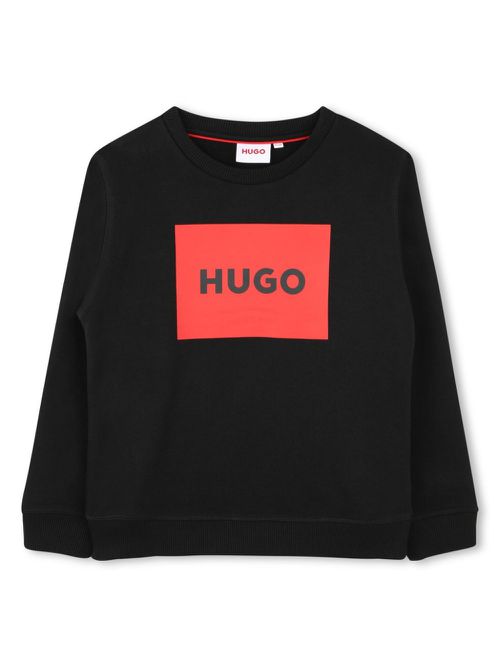 Logo-print sweatshirt - Black