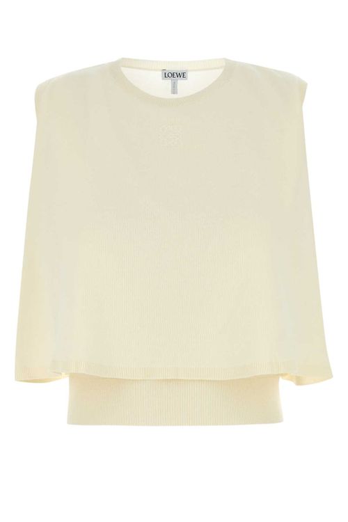 Sweater Vest — Beige
