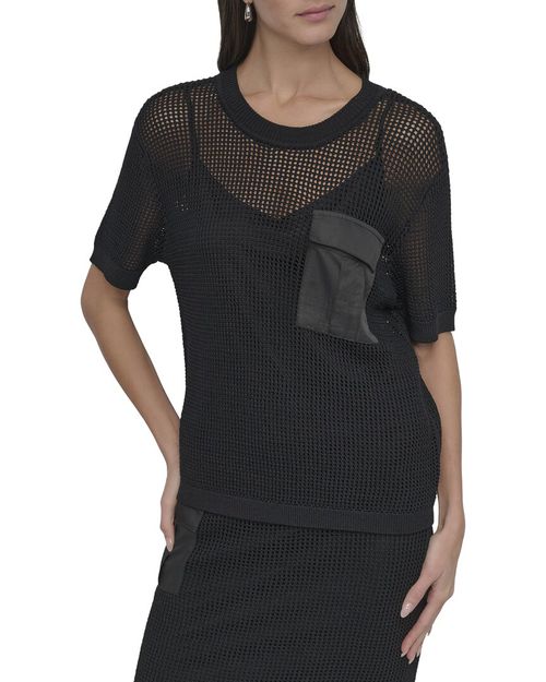 Crochet Pocket Top