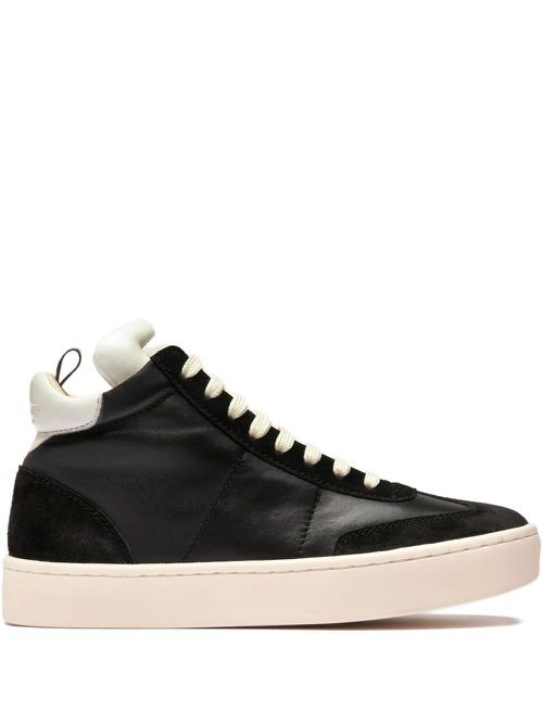 Leather sneakers - Black