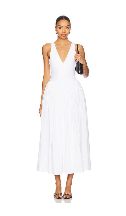 Ronny Kobo Sirinda Dress in White