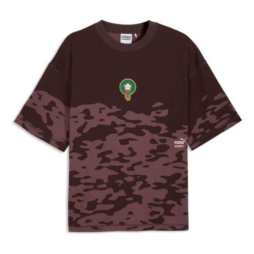 X MOROCCO x SALEHE BEMBURY KING Oversized T-Shirt 'Chocolate Brown'