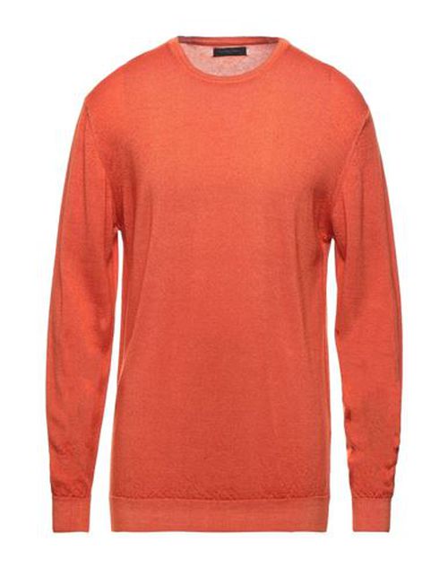 Man Sweater Orange