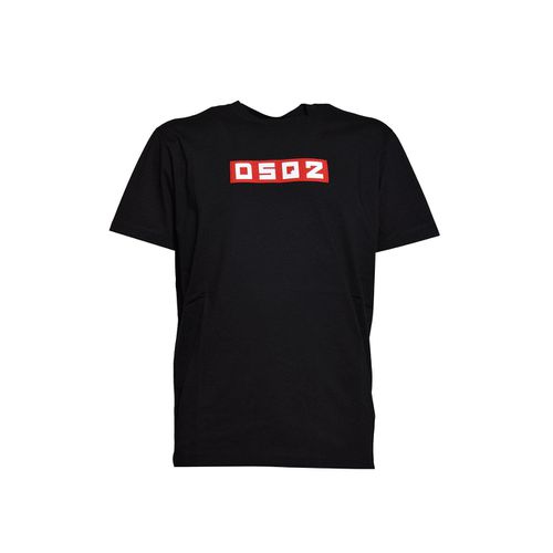 D2 Logo Patch Crewneck T-shirt