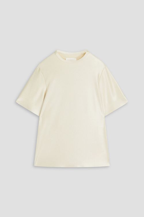 Satin-jersey T-shirt