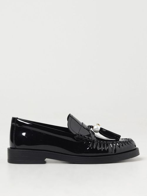 Loafers Woman color Black