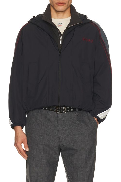 Commission Club Track Jacket in Black - Black. M also in