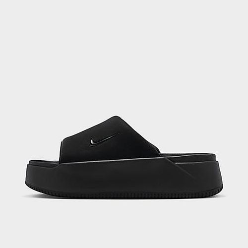 Women's Calm Elevation Slide Sandals in Black