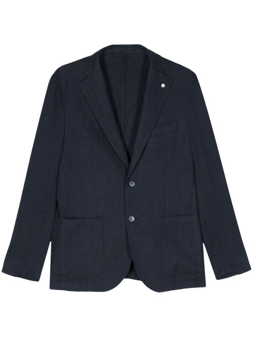 LUIGI BIANCHI- Jacket With Logo