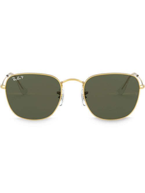 Frank square-frame sunglasses - Gold