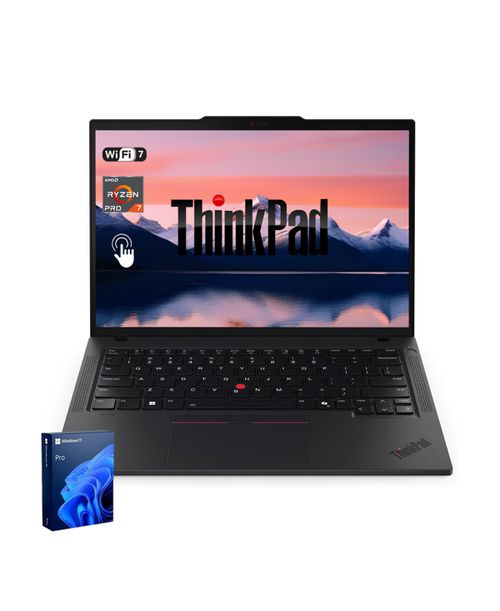 ThinkPad P14s 14 inches Traditional Laptop Amd Ryzen Ai 7 32GB Ram Amd Radeon Graphics 1TB Ssd Storage Windows 11 Pro 60Hz - Black