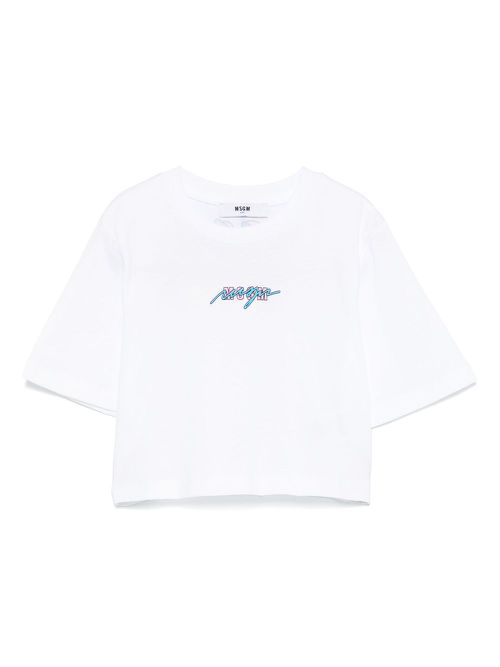 Logo-print T-shirt - White