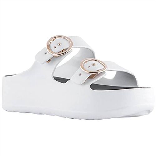 Women's Gaia Sandal In Pearl Metallic