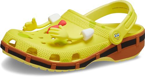 Crocs 209824-7HD-M7W9 Spongebob Classic Clog Bnna Banana