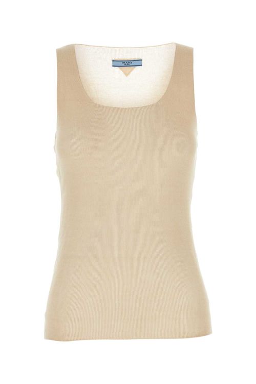 Sand Cotton Tank Top