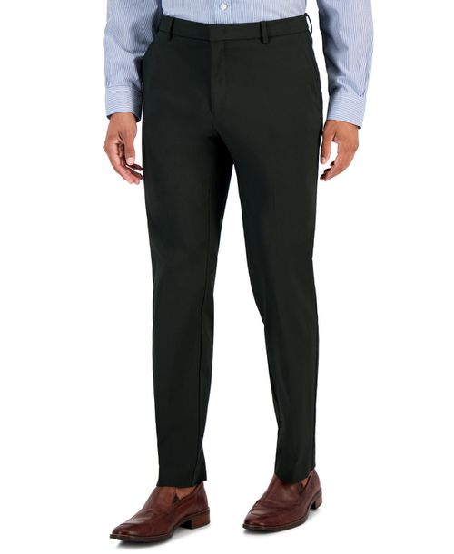 Men's Modern-Fit Th Flex Stretch Solid Performance Pant - Dark Olive
