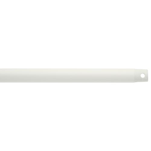 72" Ceiling Fan Downrod in White Powder Coat